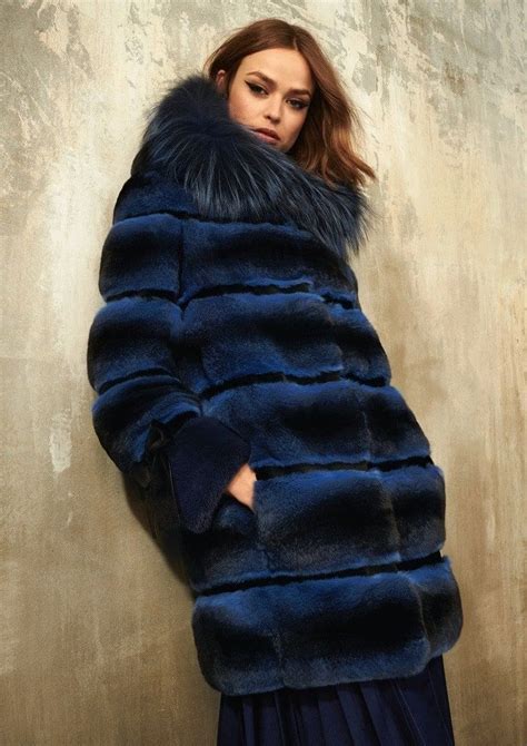 fendi blue fur coat|what fur does fendi use.